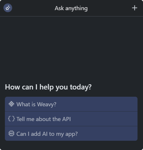 Configurable prompts